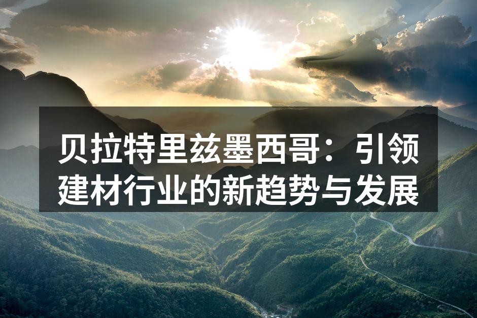 贝拉特里兹墨西哥：引领建材行业的新趋势与发展